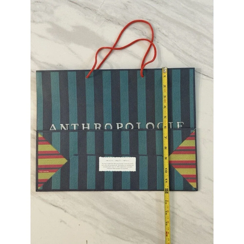 Anthropologie Shopping holiday bag Paper Bag